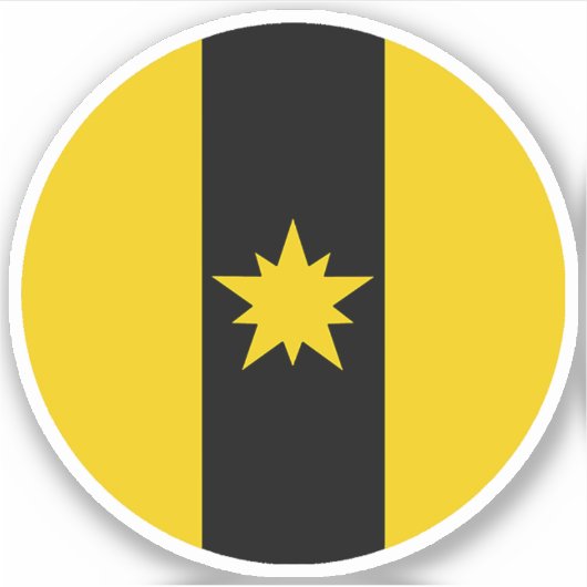 SCAケミンノワールのビニールステッカー シール (正面)