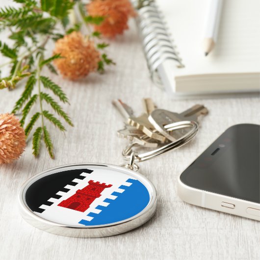 SCAサウスダウンズキーチェーン キーホルダー (側面)