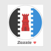 SCAサウスダウンズビニールステッカー シール (シート)