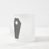 SCAスターカーフすりガラスのコーヒーマグ フロストグラスマグカップ (正面左)