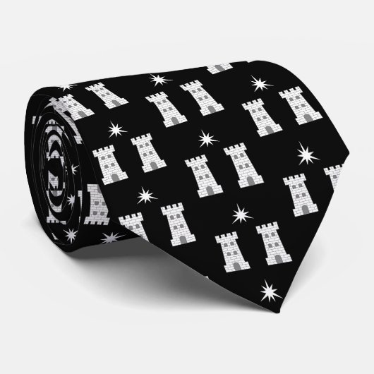 SCAスターゲートポピュレースバッジタイ ネクタイ (ロール)