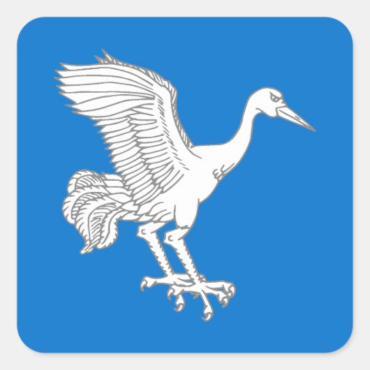 SCAセンチネルズ保ポップバッジ スクエアシール (正面)