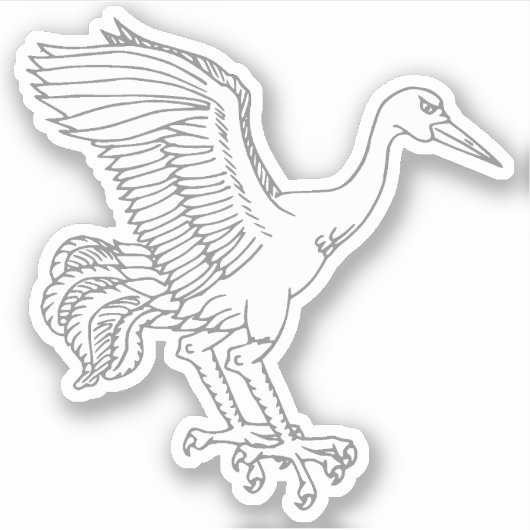 SCAセンチネル保ズビニール シール (正面)