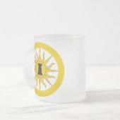 SCAソルヘブン フロストグラスマグカップ (正面左)