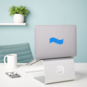 SCAタメリーチカスタムーのビニールシール シール (デスク上のノートパソコン)