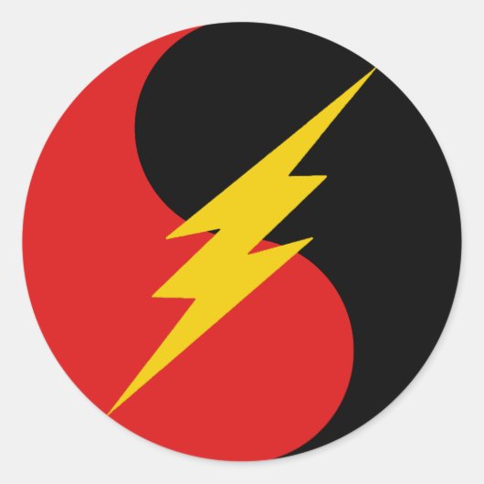 SCAダークモード ラウンドシール (正面)