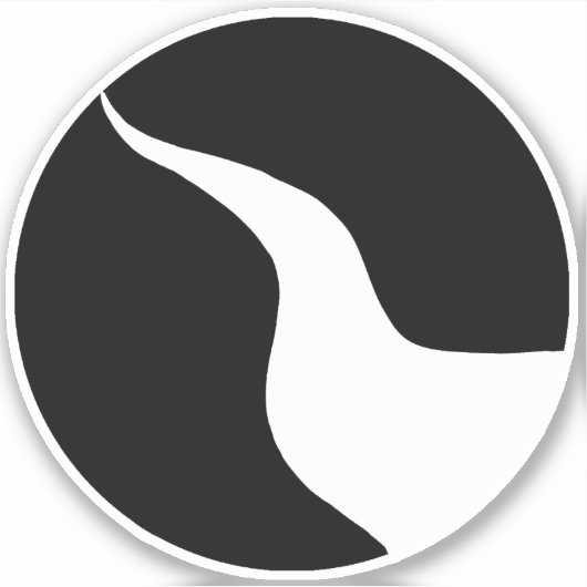 SCAダークリバービニールステッカー シール (正面)