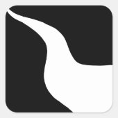 SCAダークリバーポピュレースバッジ スクエアシール (正面)