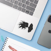 SCAダートンビニールステッカー シール (ノートパソコンとiPhone)