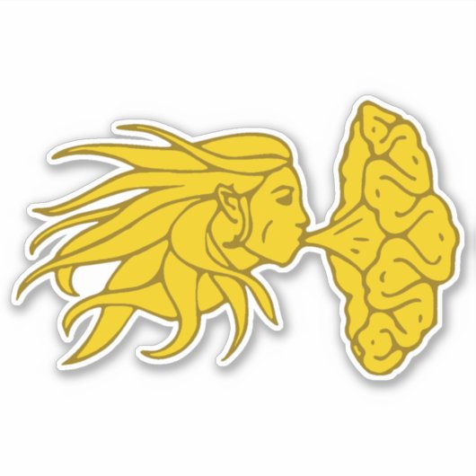 SCAダートンビニールステッカー シール (正面)