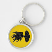 SCAダートンラウンド、小（1.44インチ）キーチェーン キーホルダー (正面)