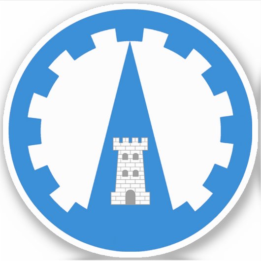 SCAドライバーゲンビニールステッカー シール (正面)