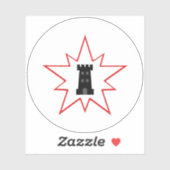 SCAノースキープビニールステッカー シール (シート)