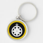 SCAノースシールドキーチェーン キーホルダー (正面)