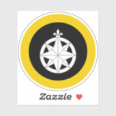 SCAノースシールドビニールステッカー シール (シート)