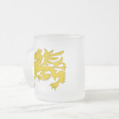 SCAノースシールド フロストグラスマグカップ (正面左)