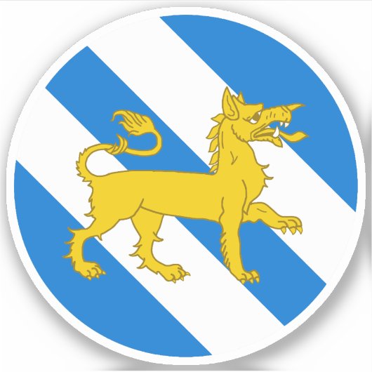 SCAノースパスビニールステッカー シール (正面)