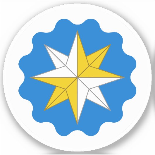 SCAハイランドフォームビニールステッカー シール (正面)