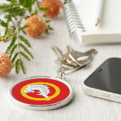 SCAファーウェストキーチェーン キーホルダー (側面)