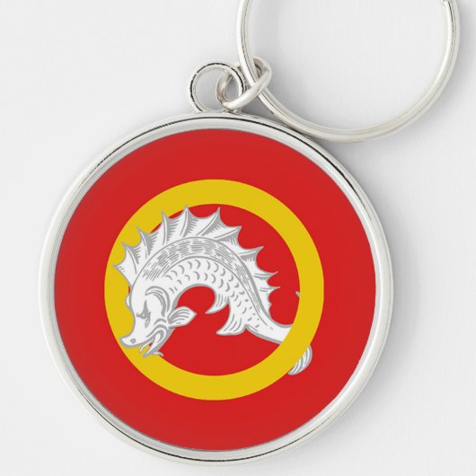 SCAファーウェストキーチェーン キーホルダー (正面)