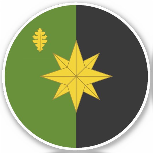 SCAブレンドケンビニールステッカー シール (正面)