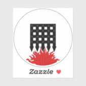 SCAヘルスゲートビニールステッカー シール (シート)