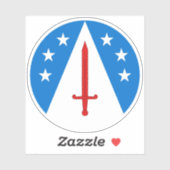 SCAホワイトマウンテンビニールステッカー シール (シート)