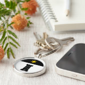 SCAボーダゲートキーチェーン キーホルダー (側面)