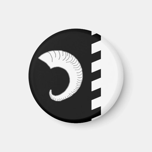 SCAボーダーマーチ磁石 マグネット (正面)