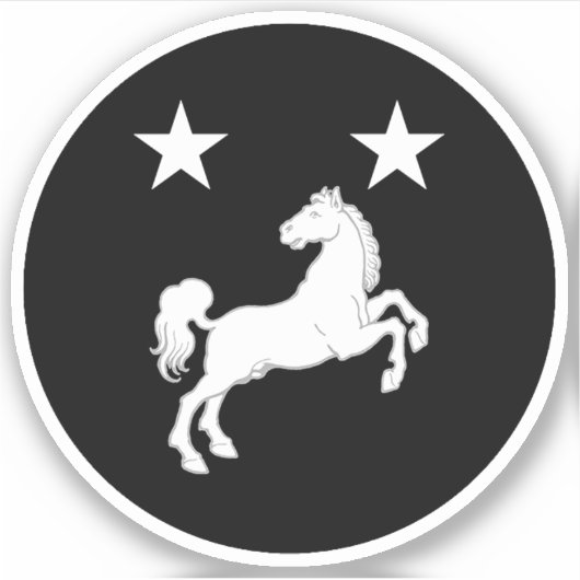 SCAメリダイスビニールステッカー シール (正面)