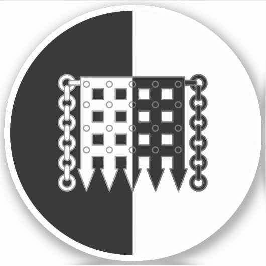 SCAライオンズゲートビニールシール シール (正面)