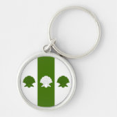 SCAラガーダムラウンド、小（1.44インチ）キーチェーン キーホルダー (正面)