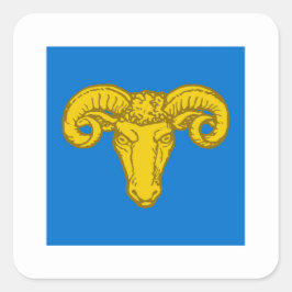 SCAラムサガードポレースバッジ スクエアシール