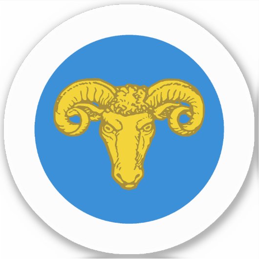 SCAラムスガードビニールステッカー シール (正面)