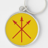 SCAレッドスピアーズキーチェーン キーホルダー (正面)