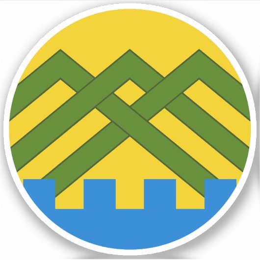 SCAワイルドワーデビニールステッカー シール (正面)