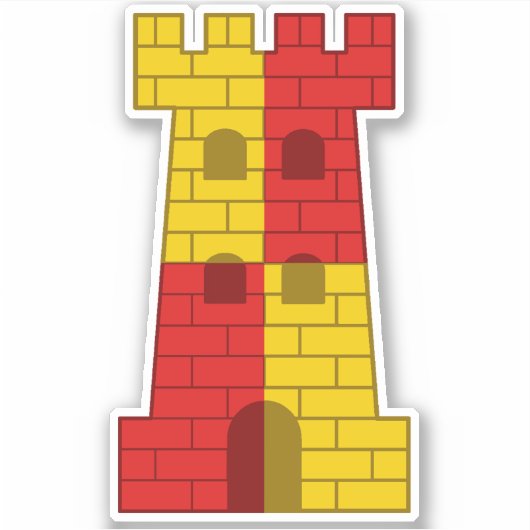 SCA六家ヒーダンビニールステッカー シール (正面)