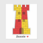 SCA六家ヒーダンビニールステッカー シール (シート)