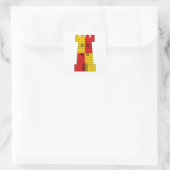 SCA六毛ヒーダンポピュレースバッジ スクエアシール (バッグ)