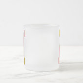 SCA六毛ヒーダン霜ガラスのコーヒーマグ フロストグラスマグカップ (中央)