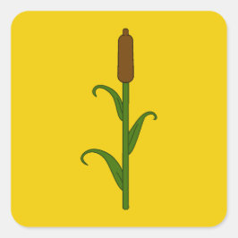 SCA六eclifポピュレースバッジ スクエアシール