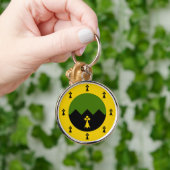 SCA花崗岩マウンテンキーチェーン キーホルダー (手)