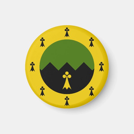 SCA花崗岩マウンテン マグネット (正面)