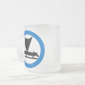 SCA西シーズ フロストグラスマグカップ (正面左)