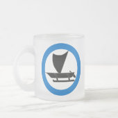 SCA西シーズ フロストグラスマグカップ (左)