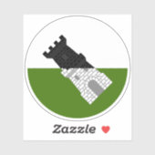 SCA設定湿地ビニールステッカー シール (シート)