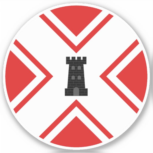 SCA ノースキープ ビニールステッカー シール (正面)