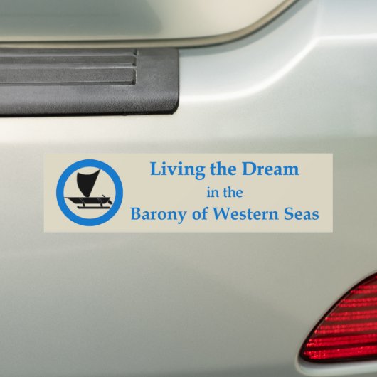 SCA 西海バンパーステッカー バンパーステッカー (車上)