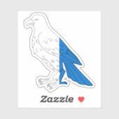 SCA《鳥》ハヤブサの保カスタムカットビニールシール シール (シート)