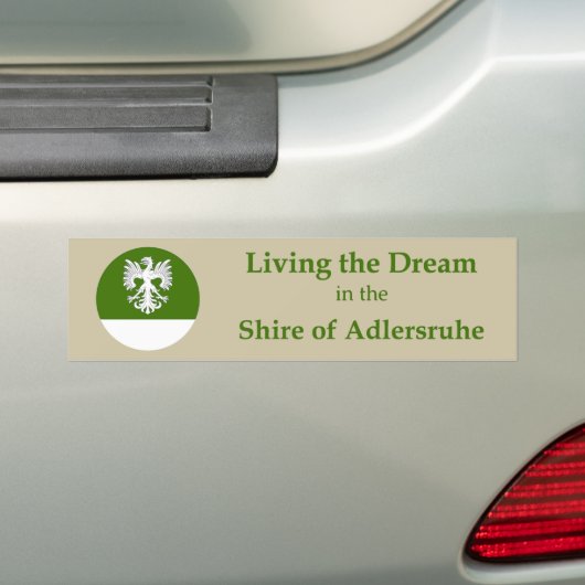 SCA Adlersruhe Bumper Sticker バンパーステッカー (車上)